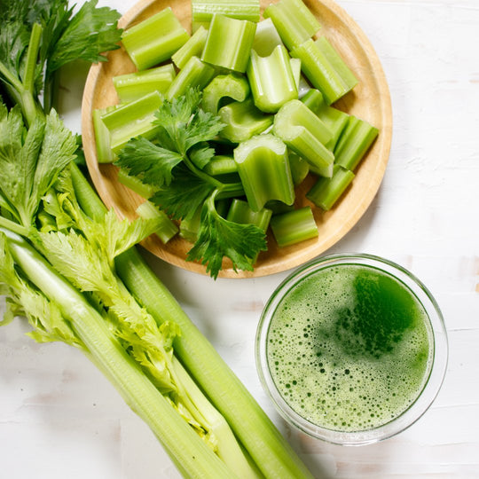 Why celery juice may be a good idea for reducing Rosacea - Skin Elixir UK