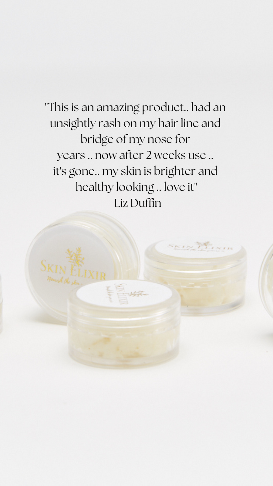 Skin Elixir FREE Multi Award Winning Skincare Sample Try Before you Buy