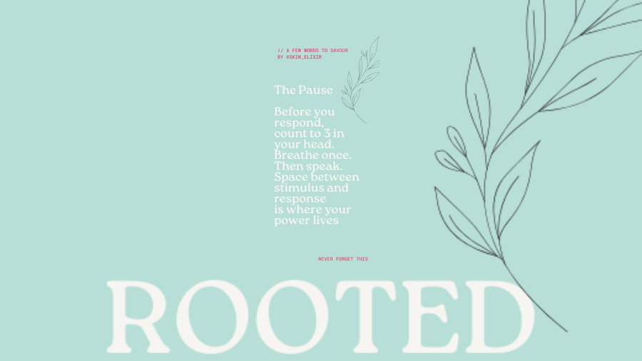 ROOTED by Skin Elixir: Self-Regulation Cards