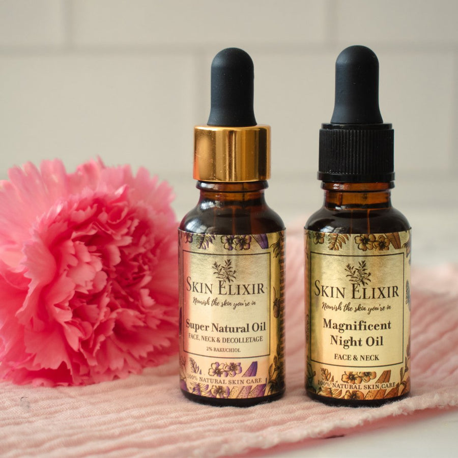 Get the Glow with Skin Elixir Day & Night Face Oils - Skin Elixir UK